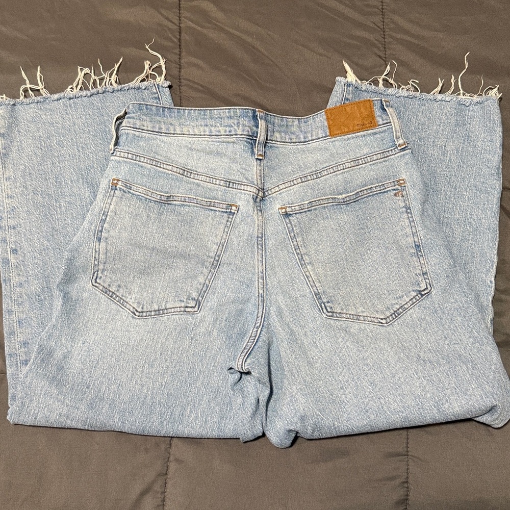 Like New Madewell Curvy Perfect Vintage Wide Leg Crop Jean - Picture 5 of 5